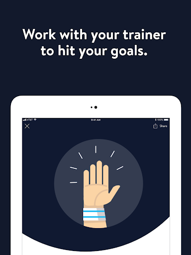 Screenshot of AFC Fitness Mobile