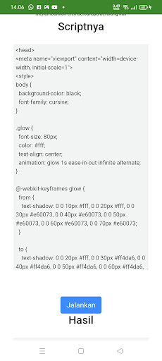 Web Tutorial Screen 2