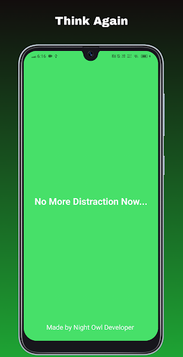 Android application Think Again - No Distraction screenshort