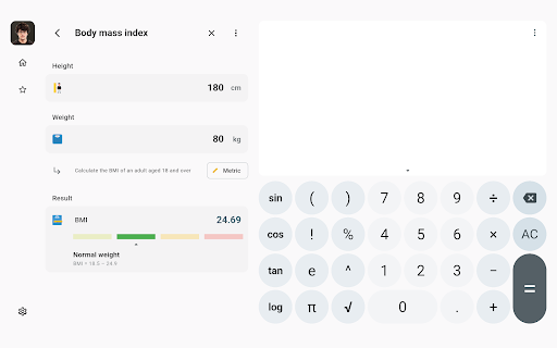 Screenshot of All-In-One Calculator