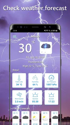 Temperature Today: Weather Appのおすすめ画像3