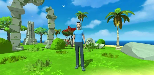 Virtual World Metaverse 3D