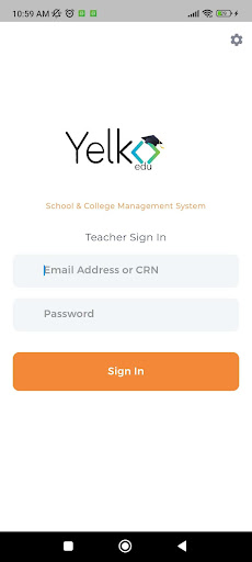 Android application Yeldemy Student/Teacher App screenshort