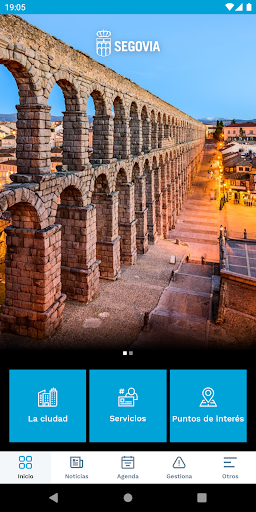 Android application Segovia en tu móvil screenshort