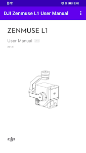 DJI Zenmuse L1 User Manual
