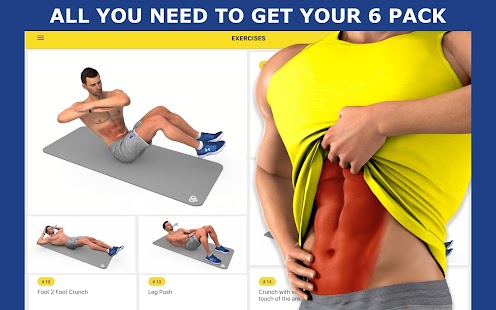 Abs Workout - Daily Fitness Schermata