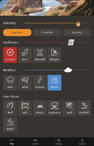 Screenshot of Pocket Bard