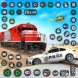 Train Car Crash Derby Game 3D icon