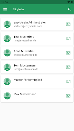 easyVerein - Vereinsverwaltung Screen 3