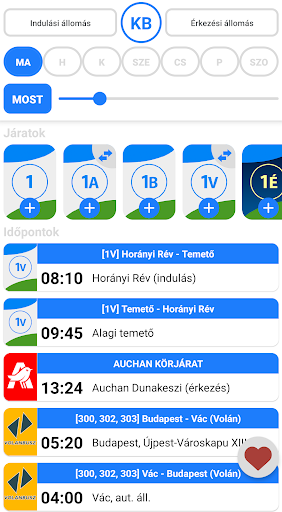 KesziBusz Dunakeszi Menetrend