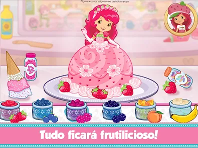 Jogos de Cozinhar da Moranguinho - Strawberry Shortcake Sweet Shop 