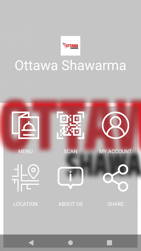 Android application Ottawa Shawarma screenshort