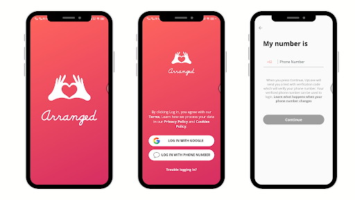 Android application Arranged screenshort
