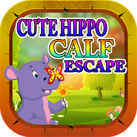 Kavi Escape Game - Cute Hippo Calf Escape