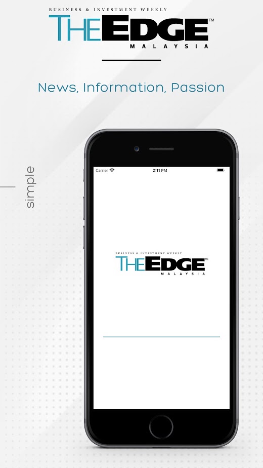 Android application The Edge MY screenshot