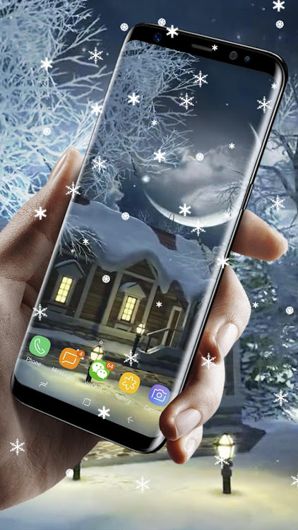 Winter Village Live Wallpaper - 1.0.4 - (Android)