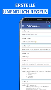 AutoResponder für Messenger Captura de pantalla