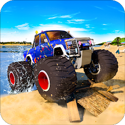 Icon image Water Surfing Monster Truck 3d