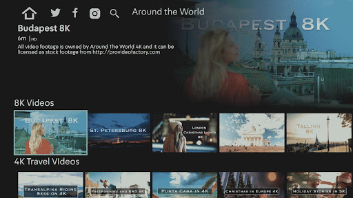 Around the World 4K Screen 3