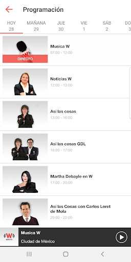 WRadio México Screenshot 4 - AppWisp.com