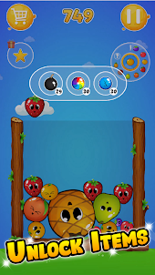 Funny Fruits: Watermelon Game