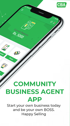 CBA - Community Business Agent Screen 3