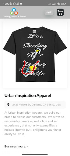 Clothing brands and friends Screen 2
