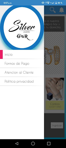 Android application Silver screenshort