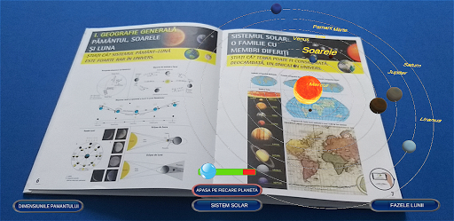 Android application CorintGeoAR screenshort