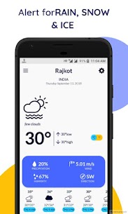 Weather Forecast – A Pocket Weather Guide (Free) 1.6 Apk 1