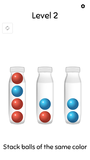 Android application Ball Sort - Sorting Puzzle screenshort