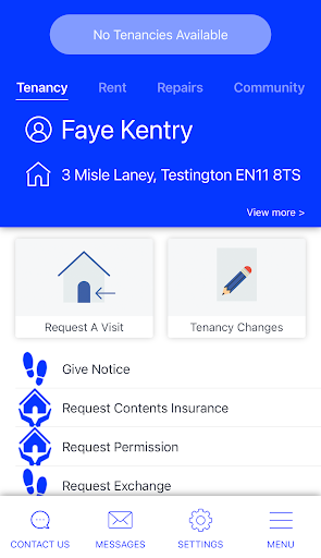 Android application Sutton Housing Society screenshort