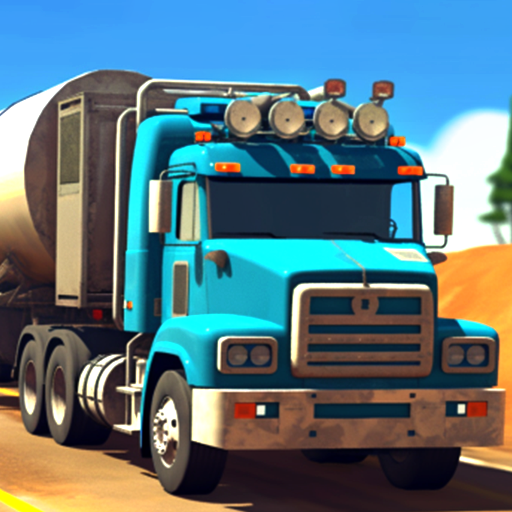 Oil Cargo Transport Truck Game logo
