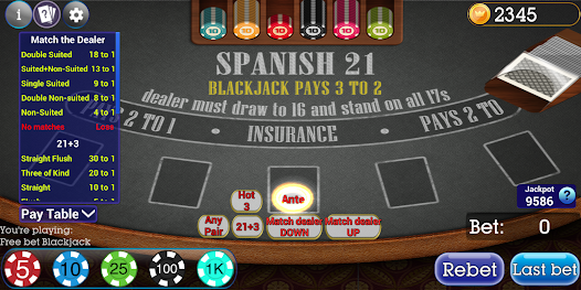 Blackjack Switch para jugadores hispanohablantes