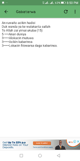 Hukuncin Mai Wasa Da Sallah Screen 3