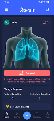 Ashout - Stop smoking Screenshot 4 - AppWisp.com