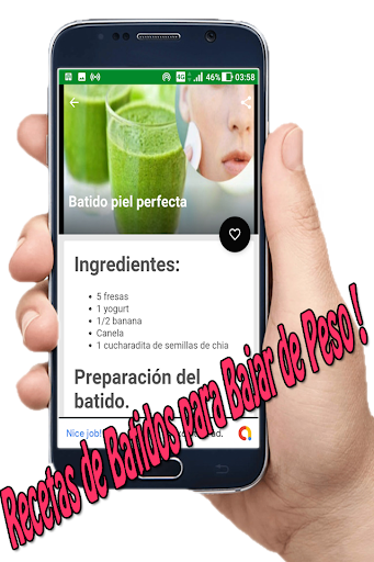 Recetas de Batidos para Bajar de Peso