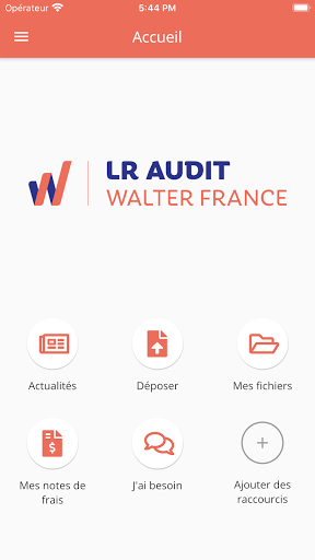 Android application LR AUDIT screenshort