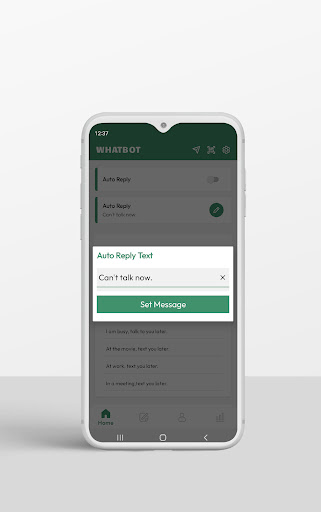 Android application Whatbot Auto Reply screenshort