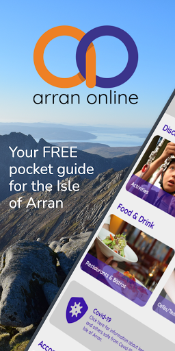 Android application Arran Online screenshort