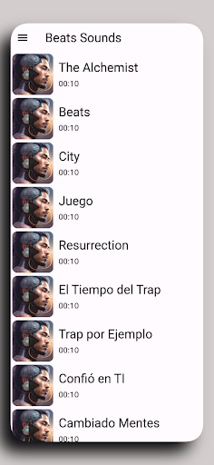 Sounds Beats Ringtones App Screen 3