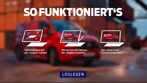 Ford Pro Virtual Transit AR