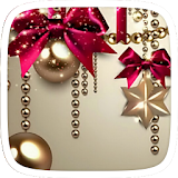 Gold Christmas Decoration icon