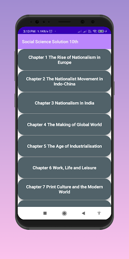 Social Science Solution 10th Screen 3