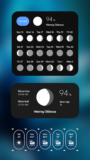 Pulpy Weather - Kwgt/Klwp/Klck screenshot 12