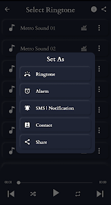 Captura de Pantalla 4 Sonidos de Metro android