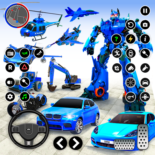 Helicopter Game: Flying Car 3D logo