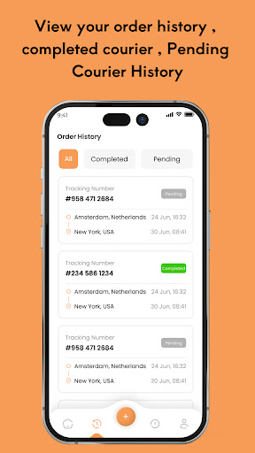 Fly Delivery Screen 2