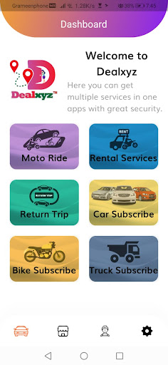 Android application Dealxyz - (Client Use only) screenshort