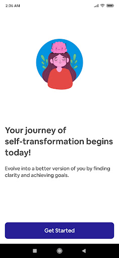 Android application Evolve Professional Growth screenshort